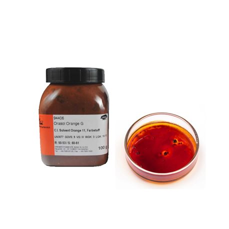 Оранжевый Orasol Orange G/краситель Kremer спирто-ацетонорастворимый