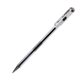Шариковая ручка с металлическим наконечником Superb черный стержень 0,7 мм