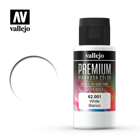 Краска акрил-уретановая Vallejo Premium/ белый