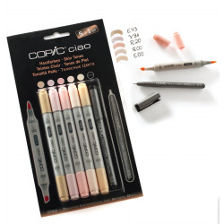 Набор маркеров "COPIC CIAO Skin Tones" (5+1 шт)