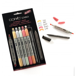 Набор маркеров "COPIC CIAO Pastel Colors" (5+1 шт)