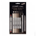 Набор маркеров "COPIC CIAO Warm Grey Tones" (5+1 шт)