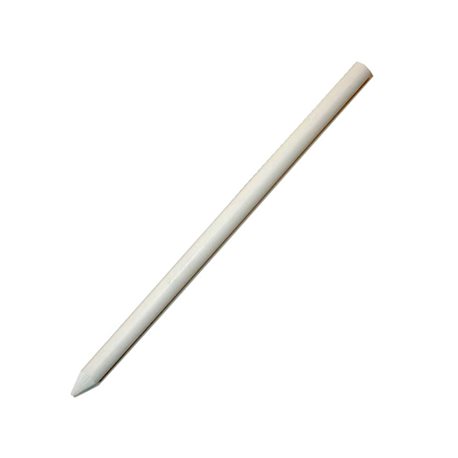 Художественный стержень белый мел, диаметр 5-6 мм, длина 120 мм, твердость-средний