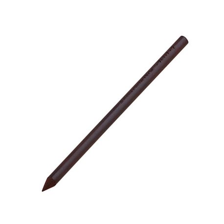 Художественный стержень Сепия сухая темная - нежирная, диаметр 5-6 мм, длина 120 мм, твердость-средняя