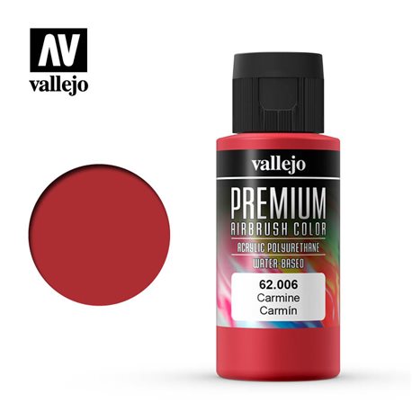 Краска акрил-уретановая Vallejo Premium/ кармин