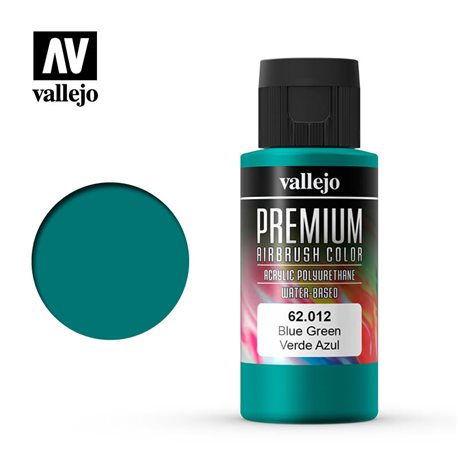 Краска акрил-уретановая Vallejo Premium/ сине-зеленый