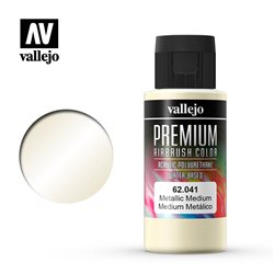 Краска акрил-уретановая Vallejo Premium/ медиум металлик