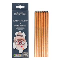 Набор пастельных карандашей "Artist Studio Line" 8 цветов для рисования человеческих фигур