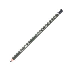 Профессиональный водорастворимый (акварельный) чернографитовый карандаш, твердость 8B