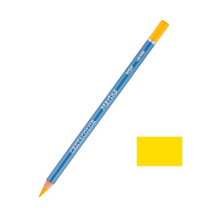 Профессиональный акварельный карандаш MARINO, цвет 108 Хром жёлтый