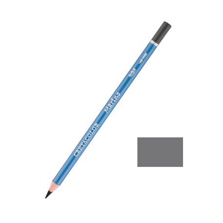 Профессиональный акварельный карандаш MARINO, цвет 235 Серый тёмный