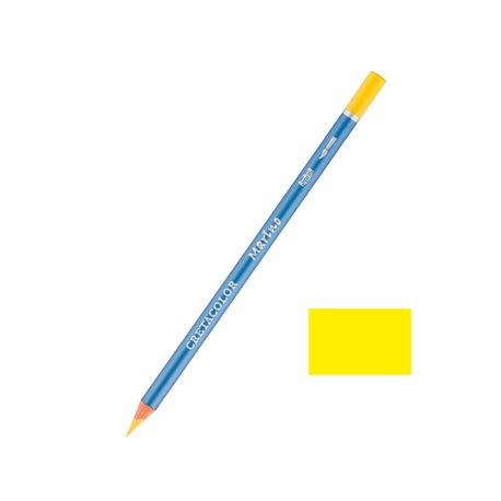 Профессиональный акварельный карандаш MARINO, цвет 107 Кадмий лимонный