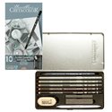 Базовый набор для рисования ARTINO GRAPHITE 10 предметов в металлической коробке