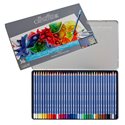 Набор профессиональных акварельных карандашей "MARINO", 36 цветов в металлической коробке с картонной обложкой