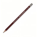 Профессиональный чернографитовый карандаш "CLEOS", твердость HB