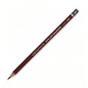 Профессиональный чернографитовый карандаш "CLEOS", твердость 4B