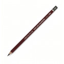 Профессиональный чернографитовый карандаш "CLEOS", твердость 6B