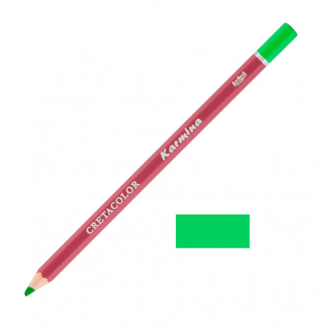 Карандаш цветной профессиональный KARMINA цвет 181 Зелёный торфяной светлый 