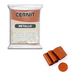 Полимерный моделин "Cernit Metallic" 56гр. бронза