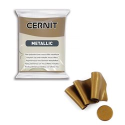 Полимерный моделин "Cernit Metallic" 56гр. бронза античная