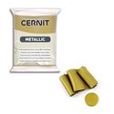 Полимерный моделин "Cernit Metallic" 56гр. античное золото