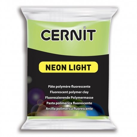 Полимерный моделин "Cernit Neon" 56гр. зеленый 600