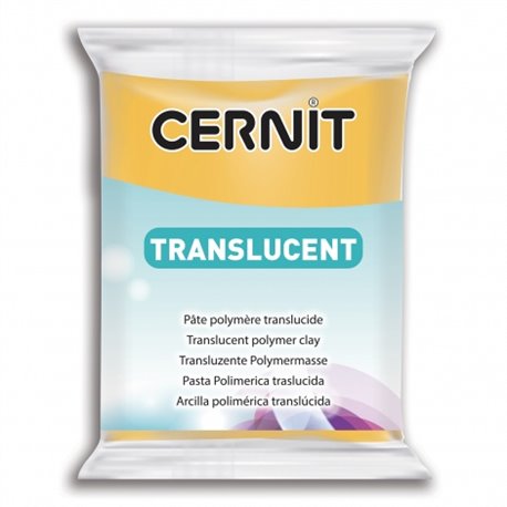 Полимерный моделин "Cernit Translucent" 56гр. прозрачн. янтарь 721