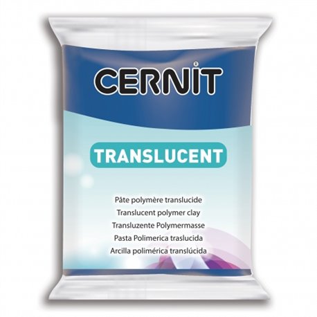 Полимерный моделин "Cernit Translucent" 56гр. прозрачн. сапфир 275