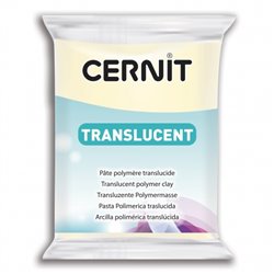 Полимерный моделин "Cernit Translucent" 56гр. прозрачн.флюоресц. ночное сияние 024
