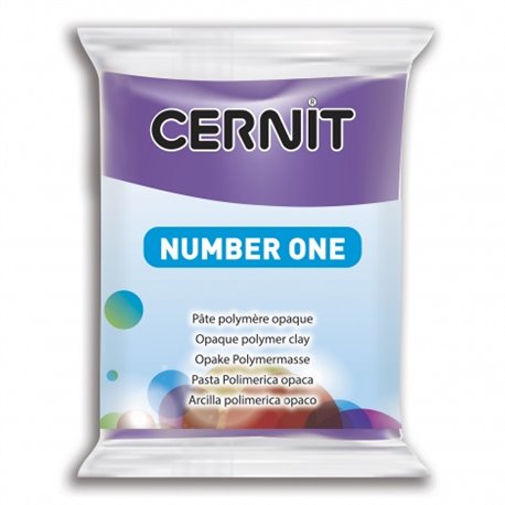 Полимерный моделин "Cernit Number One" 56гр. фиолетовый 900