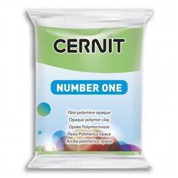 Полимерный моделин "Cernit Number One" 56гр. светло-зеленый 611