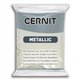 Полимерный моделин "Cernit Metallic" 56гр. сталь