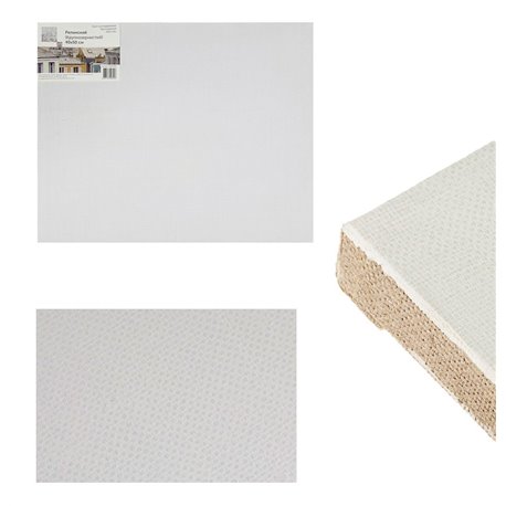 80х100 холст лен грунтованный крупнозернистый репинский