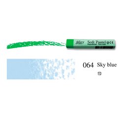 Пастель мягкая профессиональная квадратная цвет № 064 голубое небо