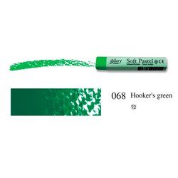 Пастель мягкая профессиональная квадратная цвет № 068 зеленый Хукер