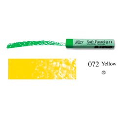Пастель мягкая профессиональная квадратная цвет № 072 желтый