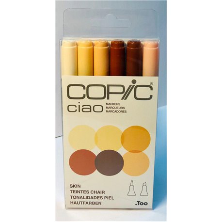 Набор маркеров COPIC CIAO Skin Tones (6цв)