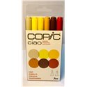 Набор маркеров COPIC CIAO Волосы (6цв)