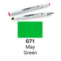Маркер SKETCHMARKER двухсторонний на спирт.основе цв.G71 Майский зеленый