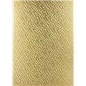 Бумага фольгинированная,тисненая,золото, 215 г/см,23х33см,"Песок"