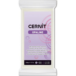 Полимерный моделин "Cernit Opaline" 500 гр./белый 010