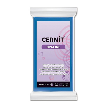 Полимерный моделин "Cernit Opaline" 500 гр./синий основной 261