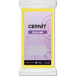 Полимерный моделин "Cernit Opaline" 500 гр./желтый 010