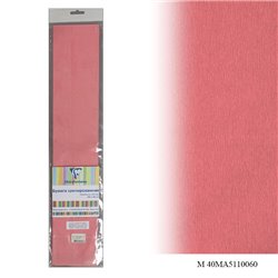 Бумага крепированная. 30 г/м2 , 200х50 см /Розовый средний