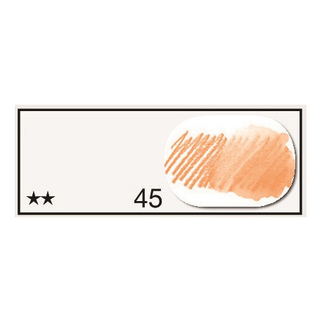 Карандаш акварельный MONDELUZ 3720 оранжевый светлый