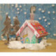 Рождественский домик, картонный набор для декорирования Joypac