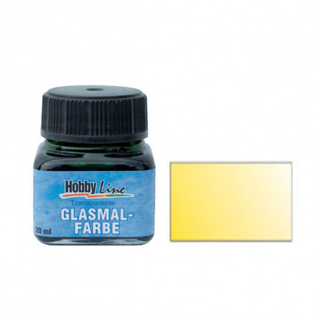Краска лаковая по стеклу Glasmal-Farbe/ желтая прозрач. 20 мл