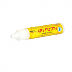 Прозрачный клей-карандаш лаковый на водной основе для декупажа ART POTCH, 29 мл