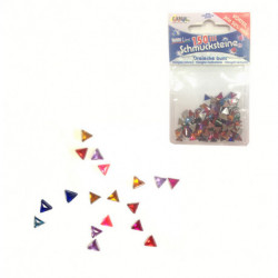 Cтразы "Треугольник", разноцветные, 150 шт