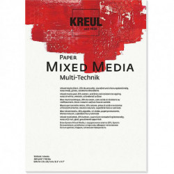 Блок бумаги Mixed Media Kreul, А4, 10 листов, 300 г/м